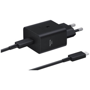 Зарядний пристрій Samsung Compact Power Adapter 45W Black з Type-C/Type-C (EP-T4511XBEGEU)