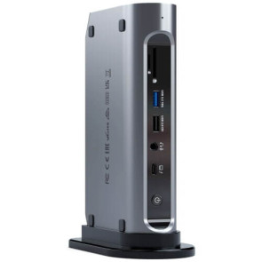 Адаптер Satechi Thunderbolt 4 Multimedia Pro Space Gray (ST-DT4PMM-EU)