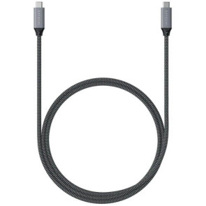 Кабель Satechi USB4 C/C Cable 100W Space Gray (80 cm) (ST-U4C80M)