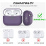 Чохол AhaStyle Silicone Case для AirPods Pro 2 with strap Dark Purple (X003ECKN77)