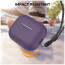 Чохол AhaStyle Silicone Case для AirPods Pro 2 with strap Dark Purple (X003ECKN77)