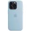Чохол Apple iPhone 15 Pro Silicone Case with MagSafe Light Blue (MWNM3)