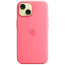 Чохол Apple iPhone 15 Silicone Case with MagSafe Pink (MWN93)