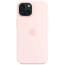 Чохол Apple iPhone 15 Silicone Case with MagSafe Light Pink (MT0U3)