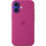 Чохол-накладка Apple iPhone 16 Silicone Case with MagSafe Fuchsia (MYY53)