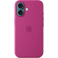 Чохол-накладка Apple iPhone 16 Silicone Case with MagSafe Fuchsia (MYY53)