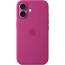 Чохол-накладка Apple iPhone 16 Silicone Case with MagSafe Fuchsia (MYY53)