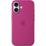 Чохол-накладка Apple iPhone 16 Silicone Case with MagSafe Fuchsia (MYY53)
