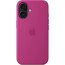 Чохол-накладка Apple iPhone 16 Silicone Case with MagSafe Fuchsia (MYY53)