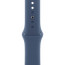 Apple Watch Series 10 46mm Silver Aluminium with Denim Sport Band S/M (MWWL3)