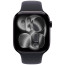 Apple Watch Series 11 46mm Jet Black Aluminium Case with Black Sport Band M/L (MEUX4)