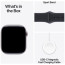 Apple Watch Series 11 46mm Jet Black Aluminium Case with Black Sport Band M/L (MEUX4)