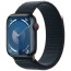 Apple Watch Series 9 GPS + Cellular 45mm Midnight Aluminum with Midnight Sport Loop (MRMF3)