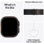 Apple Watch Ultra 3 Black Titanium Case with Black Titanium Milanese Loop Large (MF1T4)