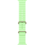 Apple Watch Ultra 3 Natural Titanium Case with Neon Green Ocean Band (MF1V4+MGCF4)