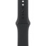 Apple Watch Series 11 46mm Jet Black Aluminium Case with Black Sport Band M/L (MEUX4)