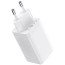 Зарядний пристрій Baseus GaN5 Pro Fast Charger 2C+U 65W White w/Type-C to Type-C (CCGP120202)