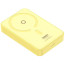 Зовнішній акумулятор Baseus MagPro Magnetic Bracket Wireless Fast-Charging 5000mAh 20W з кабелем Lemon Yellow (P10064101Y23-00)