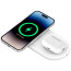 Бездротове ЗУ Belkin BoostCharge Pro 2in1 Magnetic Pad with Qi2 15W White (WIZ021VFWH)