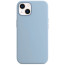 Чохол Monblan Magnetic Silicone MagSafe для iPhone 13 Blue Fog