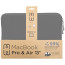 Чохол MW Basics 2Life Sleeve Case Grey/White для MacBook Pro 13'' M1/M2/MacBook Air 13'' M1 (MW-410140)