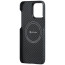 Чохол-накладка Pitaka MagEZ Case 4 Twill 1500D для iPhone 15 Pro Max Black/Grey (KI1501PM)