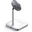 Бездротове ЗУ Satechi Aluminum 2 in 1 Magnetic Wireless Charging Stand Space Grey (ST-WMCS2M)