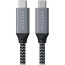 Кабель Satechi USB4 C/C Cable 100W Space Gray (80 cm) (ST-U4C80M)