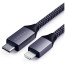 Кабель Satechi USB-C/Lightning Cable Space Gray (1.8 m) (ST-TCL18M)
