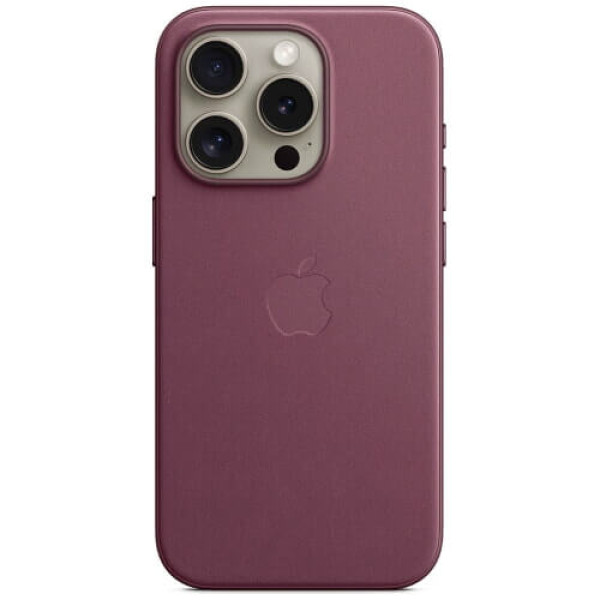 Чехол Apple iPhone 15 Pro FineWoven Case with MagSafe Mulberry (MT4L3)