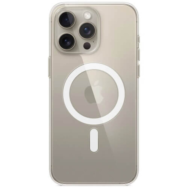 Чехол Apple iPhone 15 Pro Max Clear Case with MagSafe (MT233)