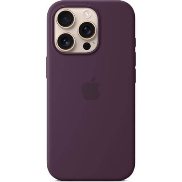 Чехол Apple iPhone 16 Pro Silicone Case with MagSafe Plum (MYYM3)