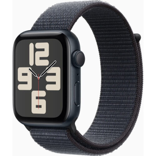 Apple Watch SE 2 2024 GPS 40mm Midnight Aluminium with Ink Sport Loop (MXEA3)