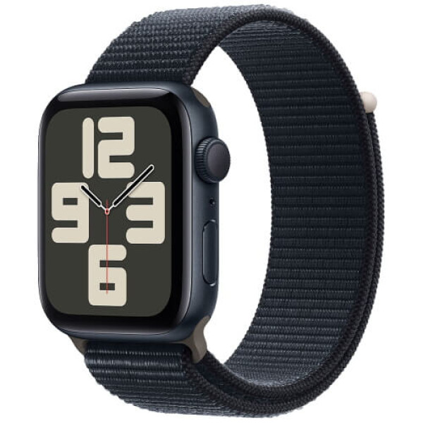 Apple Watch SE GPS 40mm Midnight Aluminum with Midnight Sport Loop (MRE03)