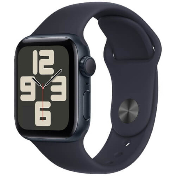 Apple Watch SE GPS 40mm Midnight Aluminium with Midnight Sport Band S/M (MR9X3)
