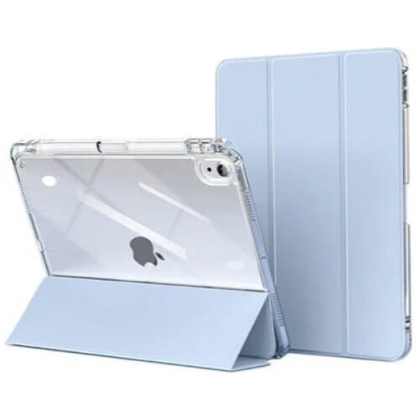 Чехол Comma для iPad Pro 11'' 2024 Joy PU with Pencil Slot Series Light Blue