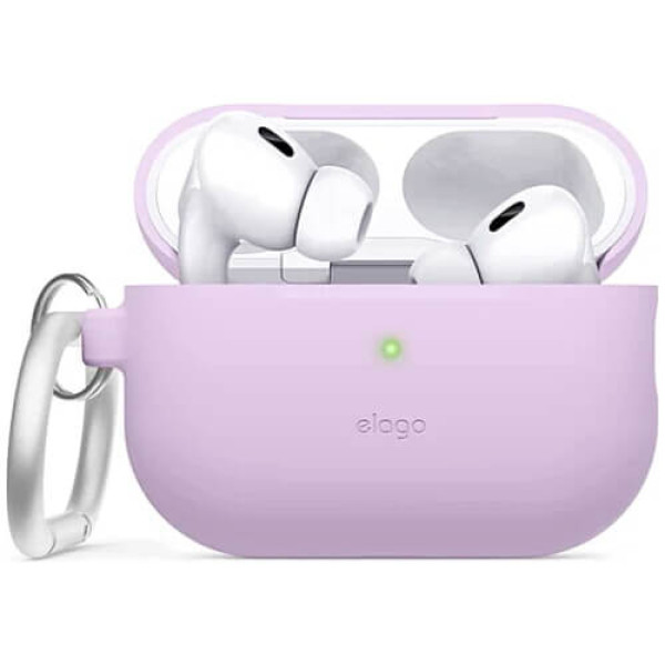 Чехол Elago Silicone Hang Case Lavender для Airpods Pro 2nd Gen (EAPP2CSC-ORHA-LV)