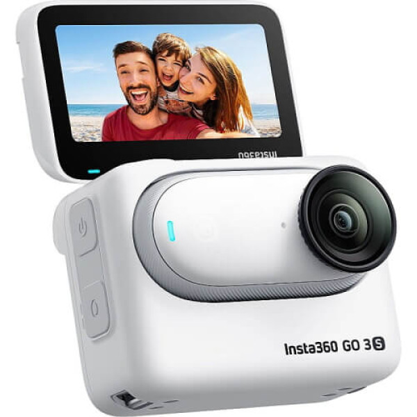 Экшн-камера Insta360 GO 3S 4K Standard Bundle 128GB White (CINSAATA_GO3S04)