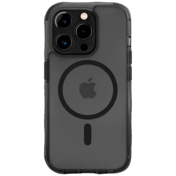 Чехол LAUT CRYSTAL MATTER X для iPhone 15 Pro with MagSafe Black (L_IP23B_CMX_UB)