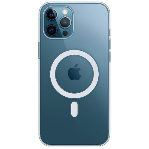 Чехол Apple iPhone 12 Pro Max Clear Case with MagSafe Clear (MHLN3)