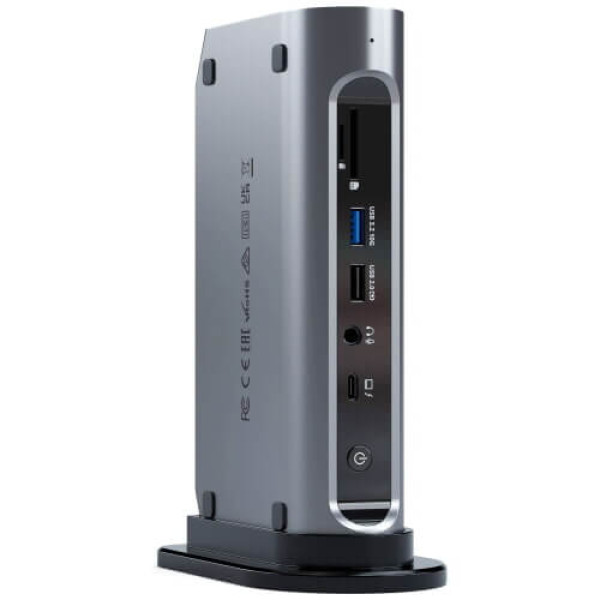 Адаптер Satechi Thunderbolt 4 Multimedia Pro Space Gray (ST-DT4PMM-EU)