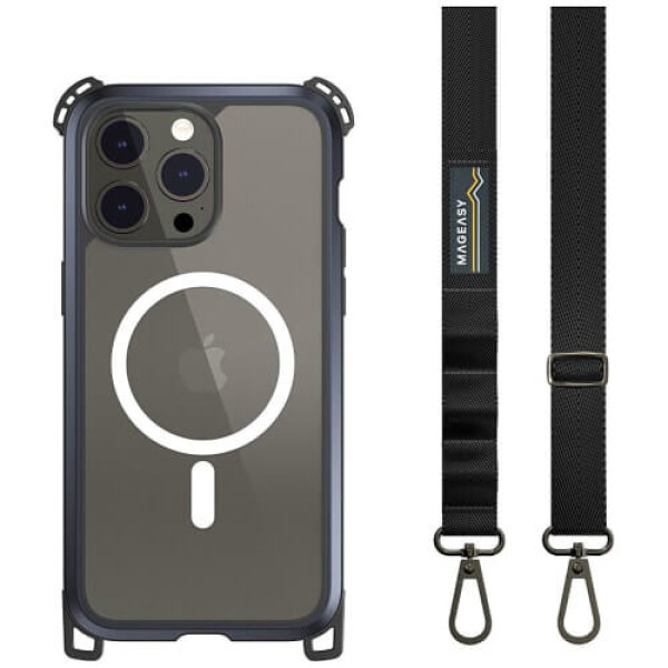 Чехол Switcheasy Odyssey Ultra M для iPhone 15 Pro Metal Black (MPH56P162EC23)