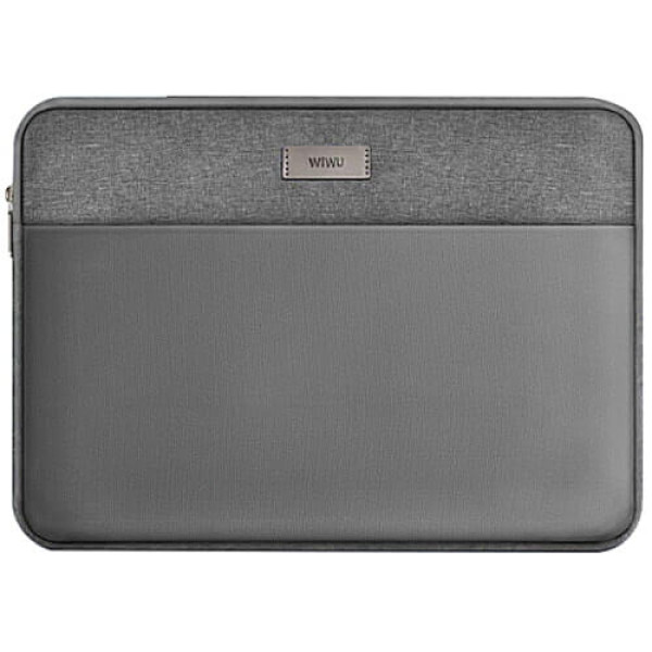 Чехол WIWU для MacBook 14'' Minimalist Sleeve Series (Grey)