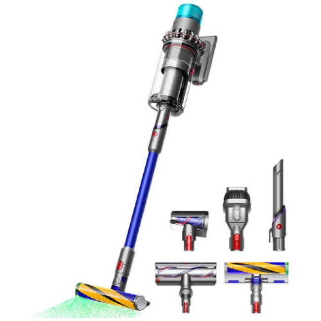 Вертикальный пылесос Dyson Gen5 Outsize Cordless Vacuum Nickel/Blue (447923-01) ГАРАНТИЯ 12 мес.