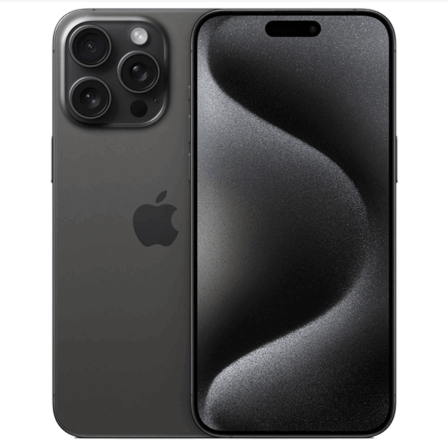 iPhone 15 Pro Max 512Gb Black Titanium (MU7C3)