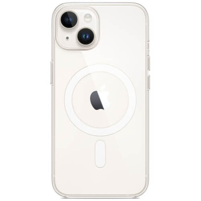 Чехол Apple iPhone 14 Plus Clear Case with MagSafe (MPU43)