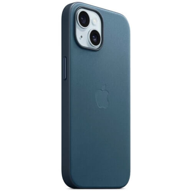 Чехол Apple iPhone 15 FineWoven Case with MagSafe Pacific Blue (MT3G3)