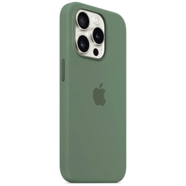 Чехол Apple iPhone 15 Pro Max Silicone Case with MagSafe Cypress (MT1X3)