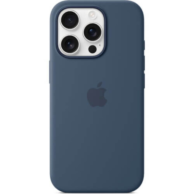 Чехол Apple iPhone 16 Pro Silicone Case with MagSafe Denim (MYYK3)