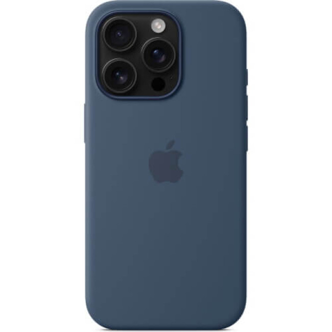 Чехол Apple iPhone 16 Pro Silicone Case with MagSafe Denim (MYYK3)